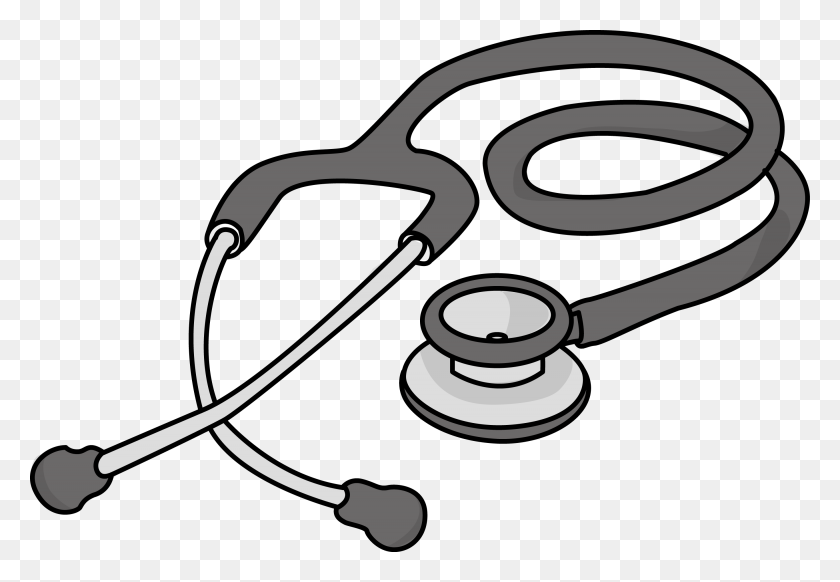 2730x1829 Free Stethoscope Clipart - Nursing Assistant Clipart