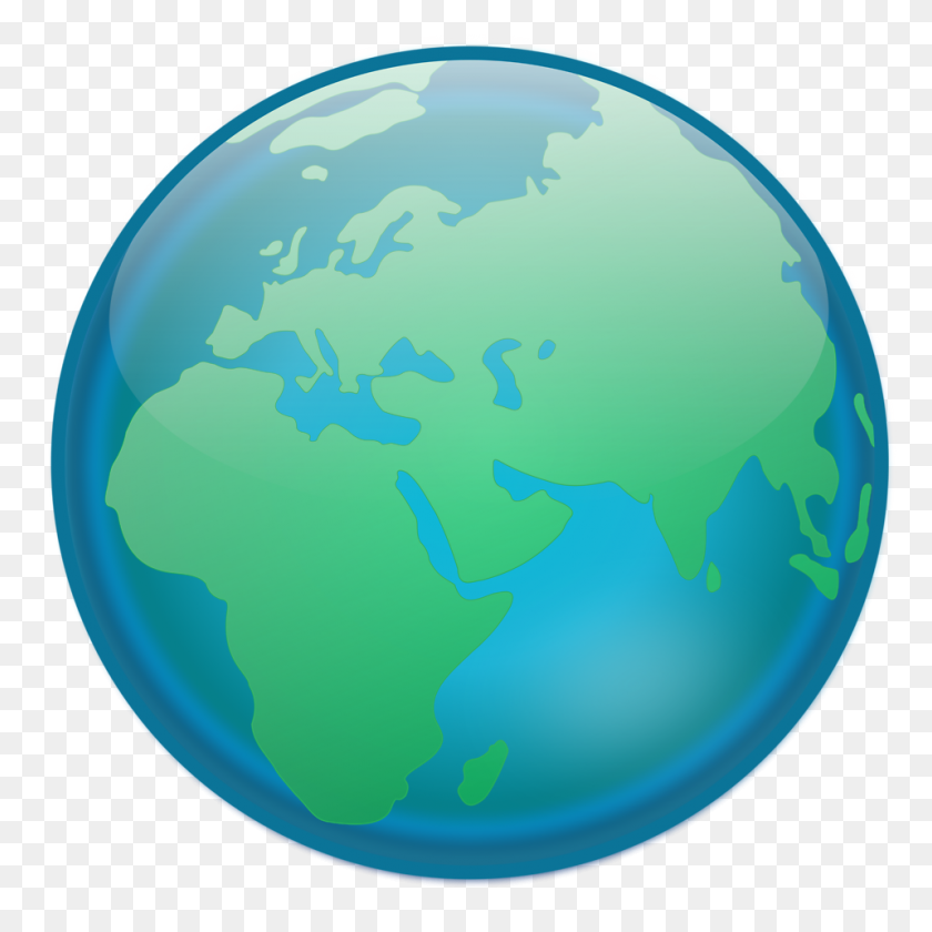 958x958 Free Stock Photo Illustration Of A Globe Transparent Images - Planeten Clipart