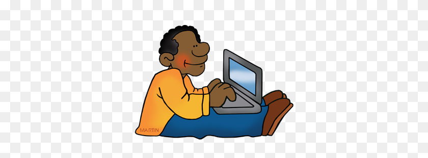 325x250 Free Students With Laptops Clip Art - Personal Computer Clipart