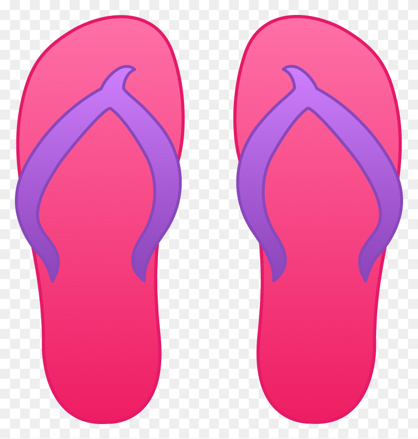 5124x5398 Free Summer Shoes Cliparts - Girl Shoes Clipart