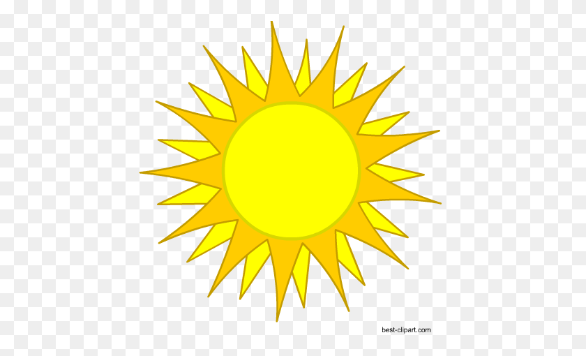 450x450 Free Sun Clip Art Images And Graphics - Sun Clipart Free