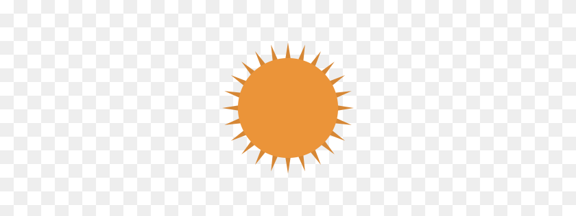 256x256 Свободное Солнце, Жарко, Солнечный Свет, Солнечный, Солнечный Свет, Значок Температуры - Солнечный Свет Png