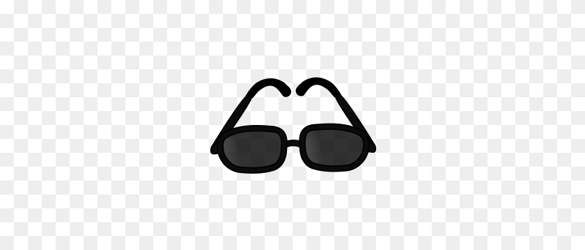 300x300 Free Sunglasses Clipart Png, Sunglasses Icons - Sunglasses Black And White Clipart