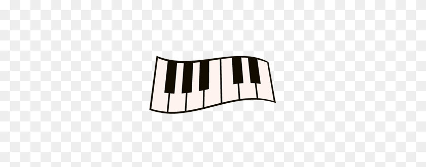 270x270 Free Sure Cuts A Lot Piano Keys Svgs - Клипарт Клавиатура Фортепиано Черно-Белое