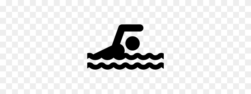 256x256 Бесплатное Плавание, Человек, Плавание, Активность, Пловец, Бассейн, Значок Спорта - Значок Спорта Png
