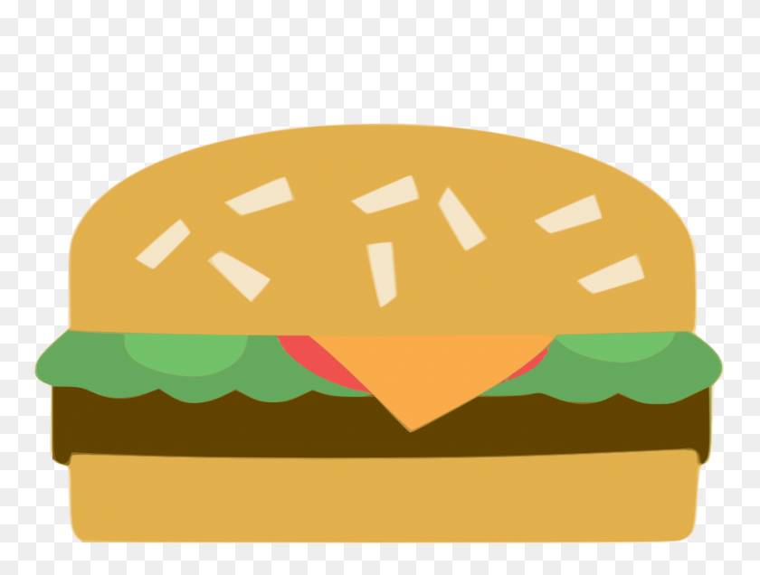 920x680 Free Tasty Hamburger Clip Art - Hamburger Bun Clipart