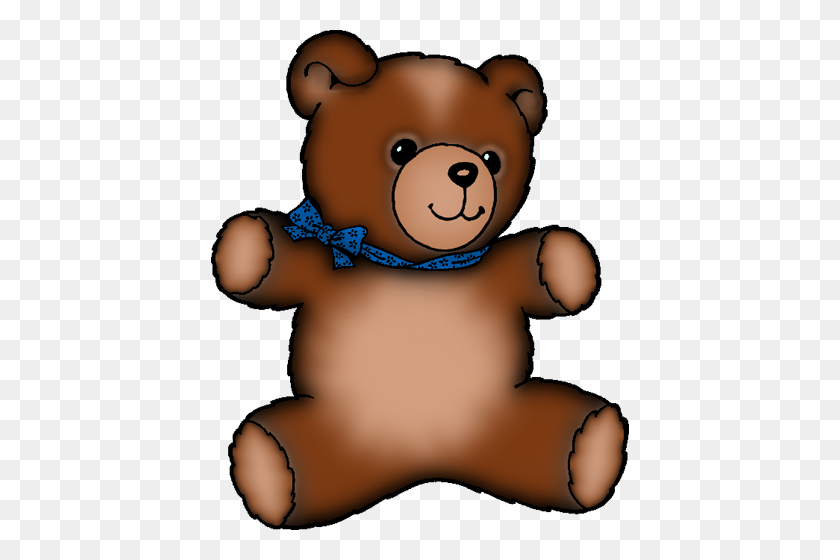 418x500 Free Teddy Bear Clip Art Pictures - Paradise Clipart