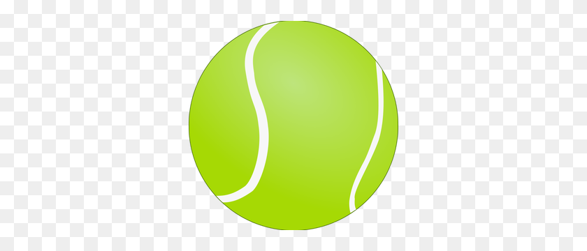 300x300 Vector Libre De La Cancha De Tenis - Ping Pong Ball Clipart