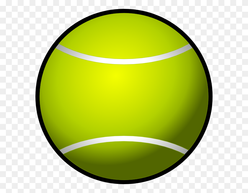 600x594 Free Tennis Racquet Clipart - Racquetball Clipart