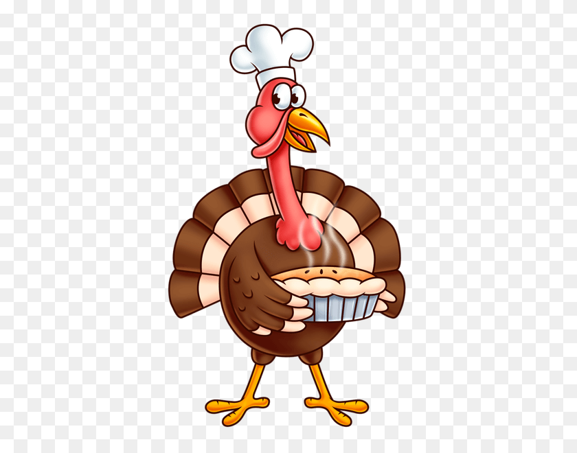 365x600 Free Thanksgiving Turkey Clipart - Silly Turkey Clipart