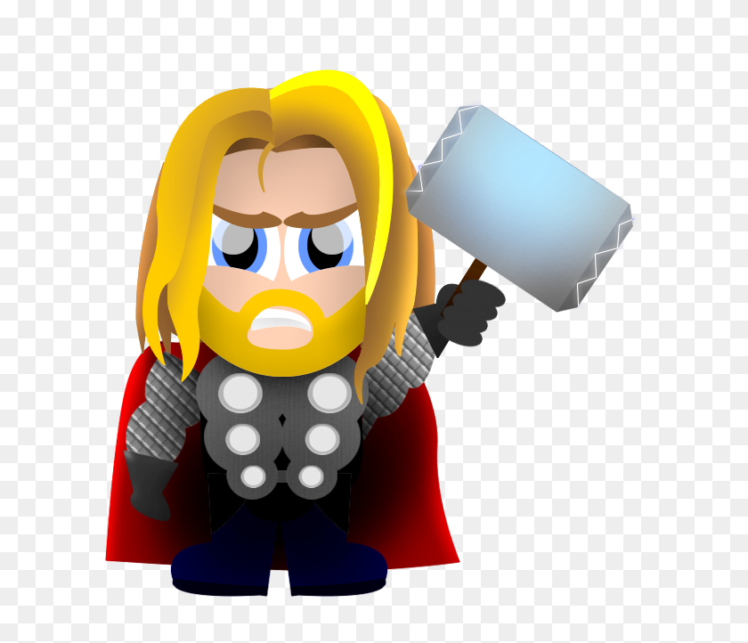 643x662 Free Thor Clipart Pictures - Thor Clipart Black And White