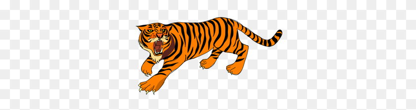 300x162 Clipart De La Mascota Del Tigre Gratis - Clipart De La Mascota Del Tigre