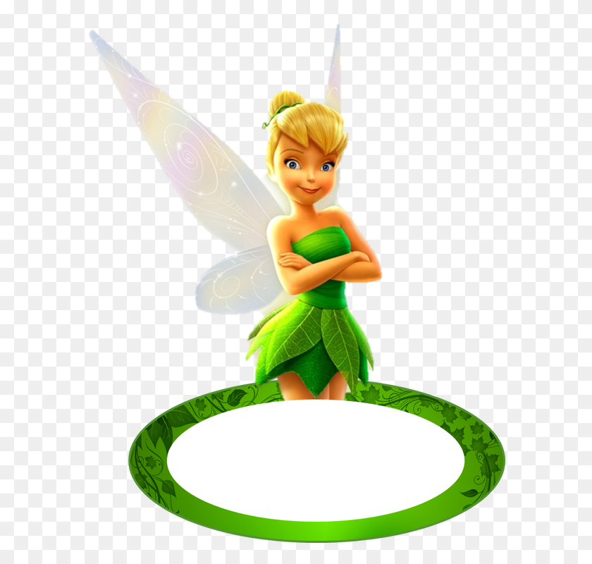 595x740 Free Tinkerbell Party Ideas - Tinkerbell PNG