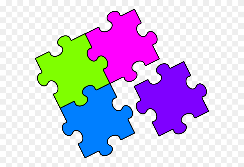 600x515 Free To Share Puzzle Pieces Clipart Clipartmonk Clip Art - Puzzle Piece Clipart