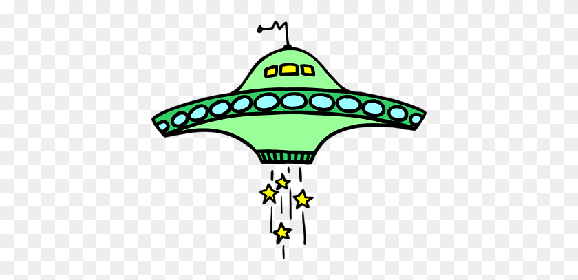400x347 Free To Use - Ufo Clipart Images