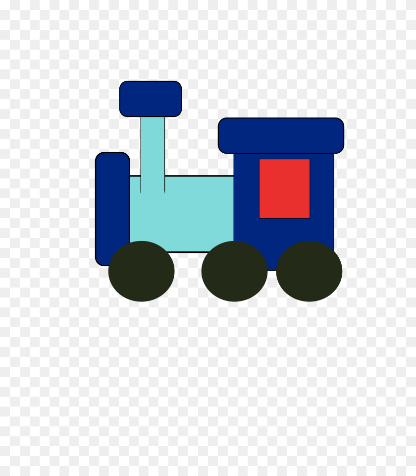 636x900 Free To Use - Train Engine Clipart