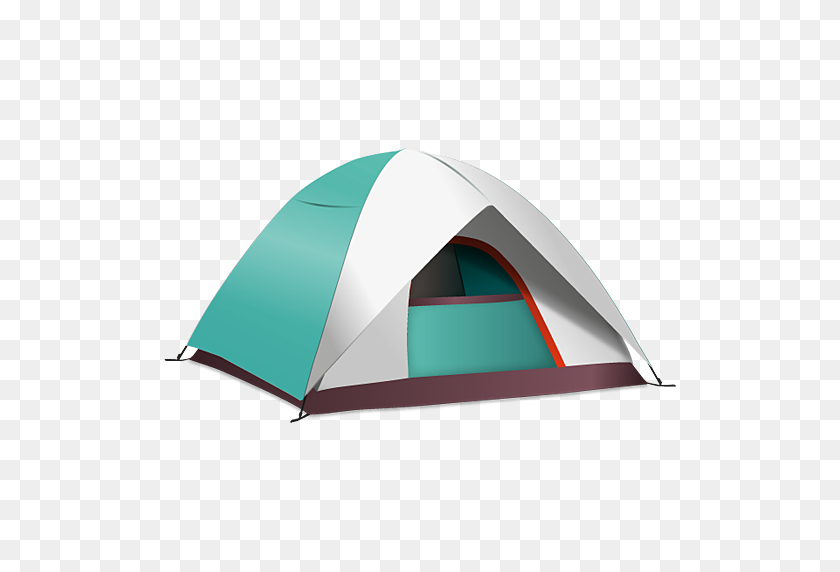 512x512 Бесплатное Использование - Кемпинговая Палатка Клипарт