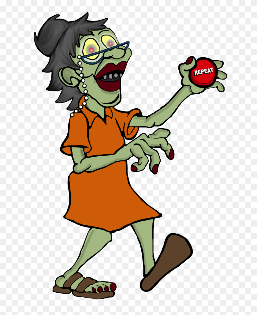 663x969 Free To Use - Cute Zombie Clipart