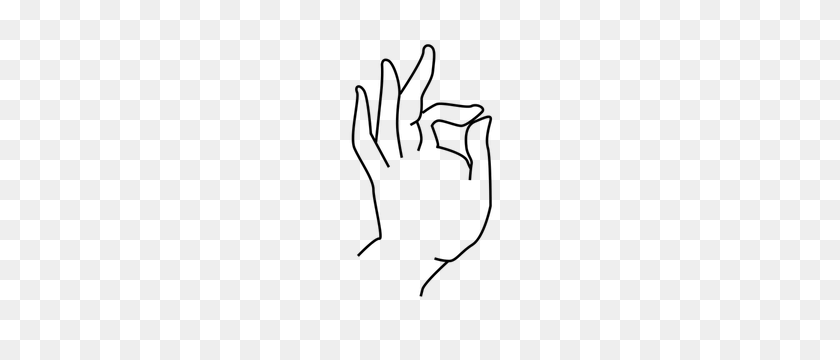 300x300 Free Touch Gesture Vector - Shrug Clipart