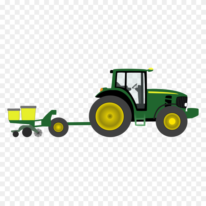 800x800 Free Tractor Clip Art - Riding Mower Clipart