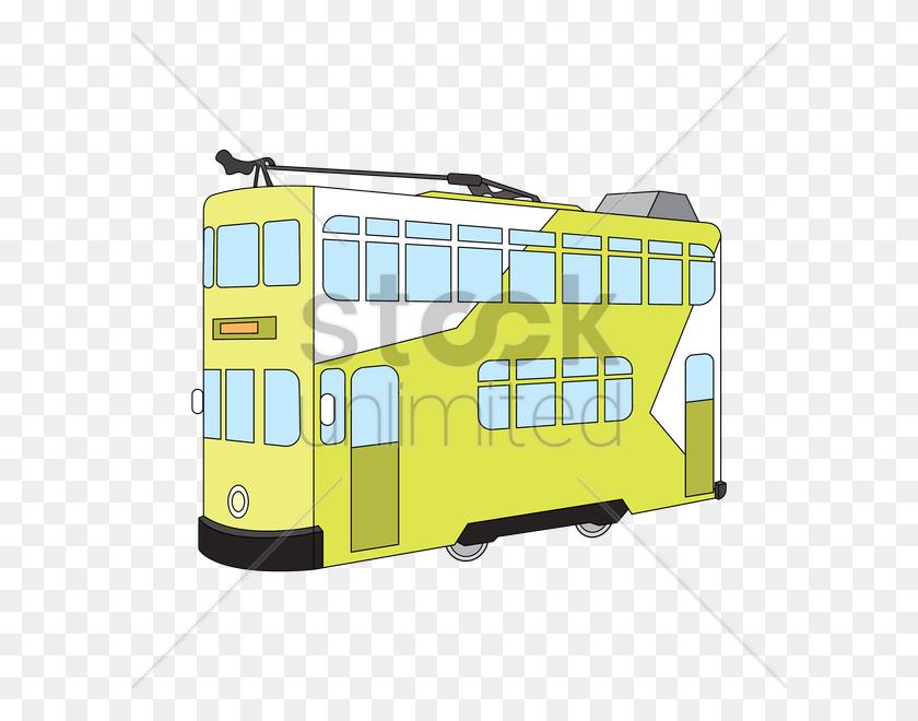 600x600 Free Tram Vector Image - Streetcar Clipart