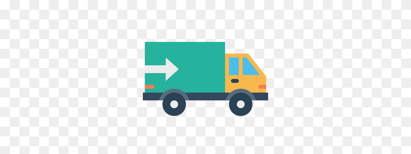 256x256 Camión, Envío, Logística, Entrega, Transporte, Suministro - Envío Gratis Png