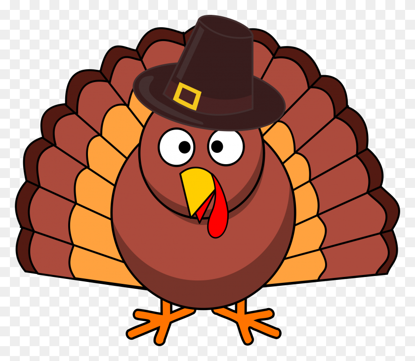 2172x1866 Free Turkey Clipart - Free Happy Thanksgiving Clip Art