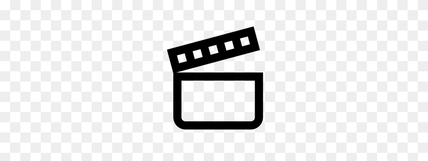 256x256 Descarga Gratuita De Ui, Movie, Moviemaker, Film, Cut, Interface Icon - Icono De Película Png