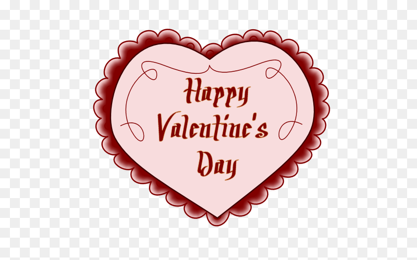 525x465 Free Valentine Clip Art And Borders - Lace Clipart