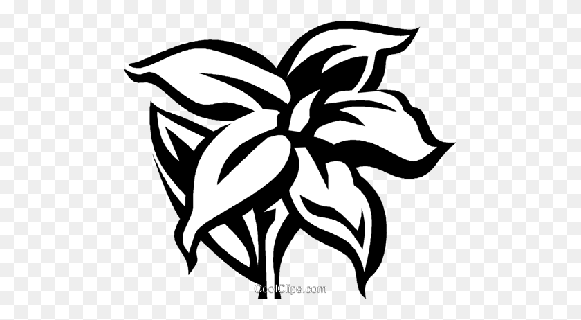 480x402 Бесплатный Векторный Клипарт Цветок Жасмина - Сампагита Клипарт