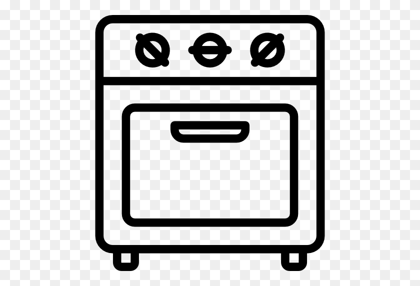 512x512 Free Vector Icons Of Bakery Designed - Oven Clipart