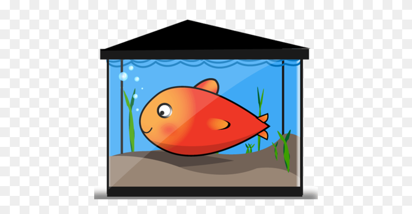 456x377 Бесплатный Векторный Клипарт Libre Gold Fish Tank И Векторная Графика - Золотой Фейерверк
