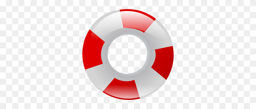 300x300 Free Vector Life Preserver Ring - Life Ring Clipart