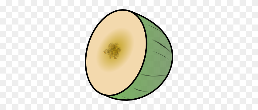 288x299 Free Vector Melon Clip Art - Vegetation Clipart