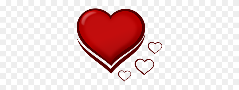300x259 Free Vector Sketch Heart - Clipart De Frecuencia Cardíaca