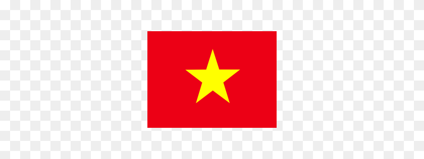 256x256 Free Vietnam, Flag, Country, Nation, Union, Empire Icon Download - Vietnam Flag PNG