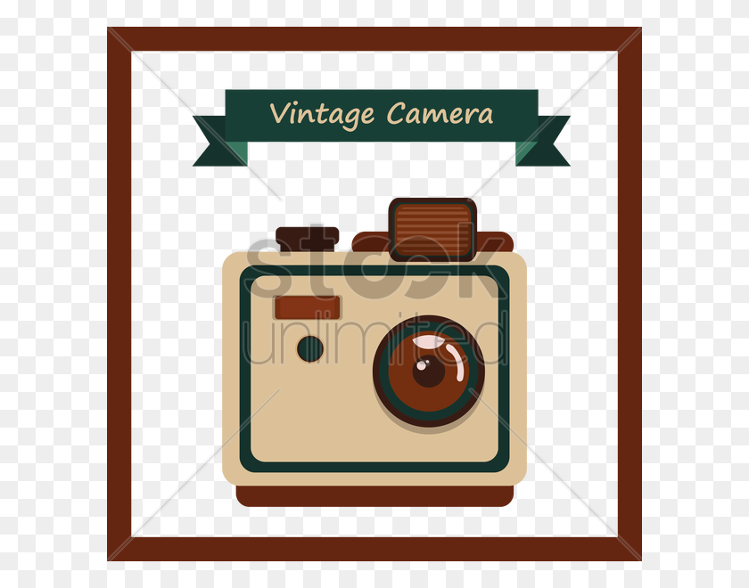 600x600 Free Vintage Camera Vector Image - Vintage Camera PNG