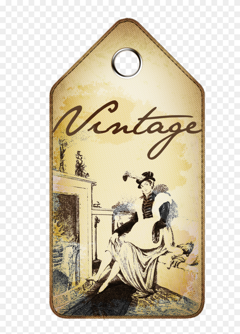1748x2480 Free Vintage Digital Tag Call Me Victorian - Free Vintage Clip Art