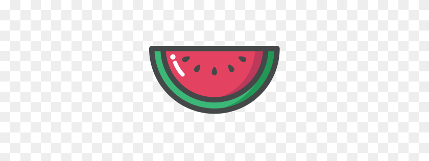 256x256 Free Watermelon, Fruit, Vitamin, Healthy, Food Icon Download - Healthy Food PNG