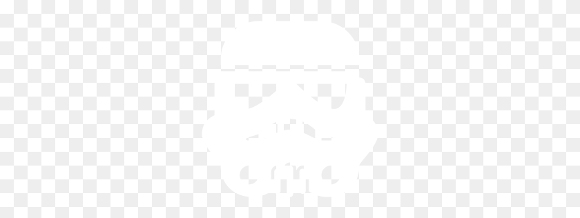 256x256 Icono De Stormtrooper Blanco Gratis - Storm Trooper Png