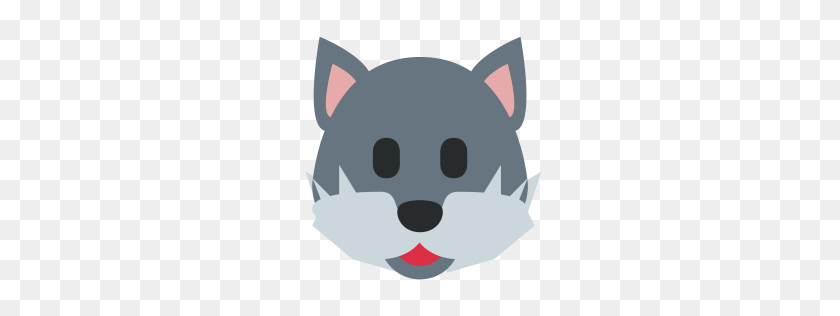 256x256 Free Wolf, Face, Wild, Animal Icon Download Png - Wolf Face PNG