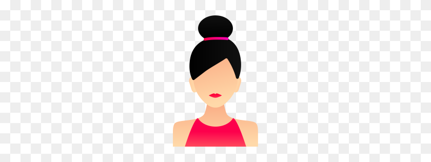 256x256 Free Woman Icon Download Png, Formats - Neck PNG