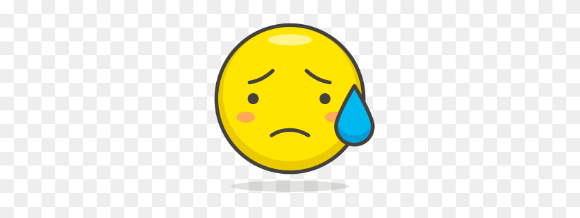 256x256 Free Worried Icon Download Png - Worried Emoji PNG