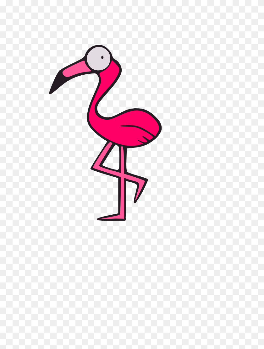 744x1052 Free Wpc - Flamingo Silhouette Clipart