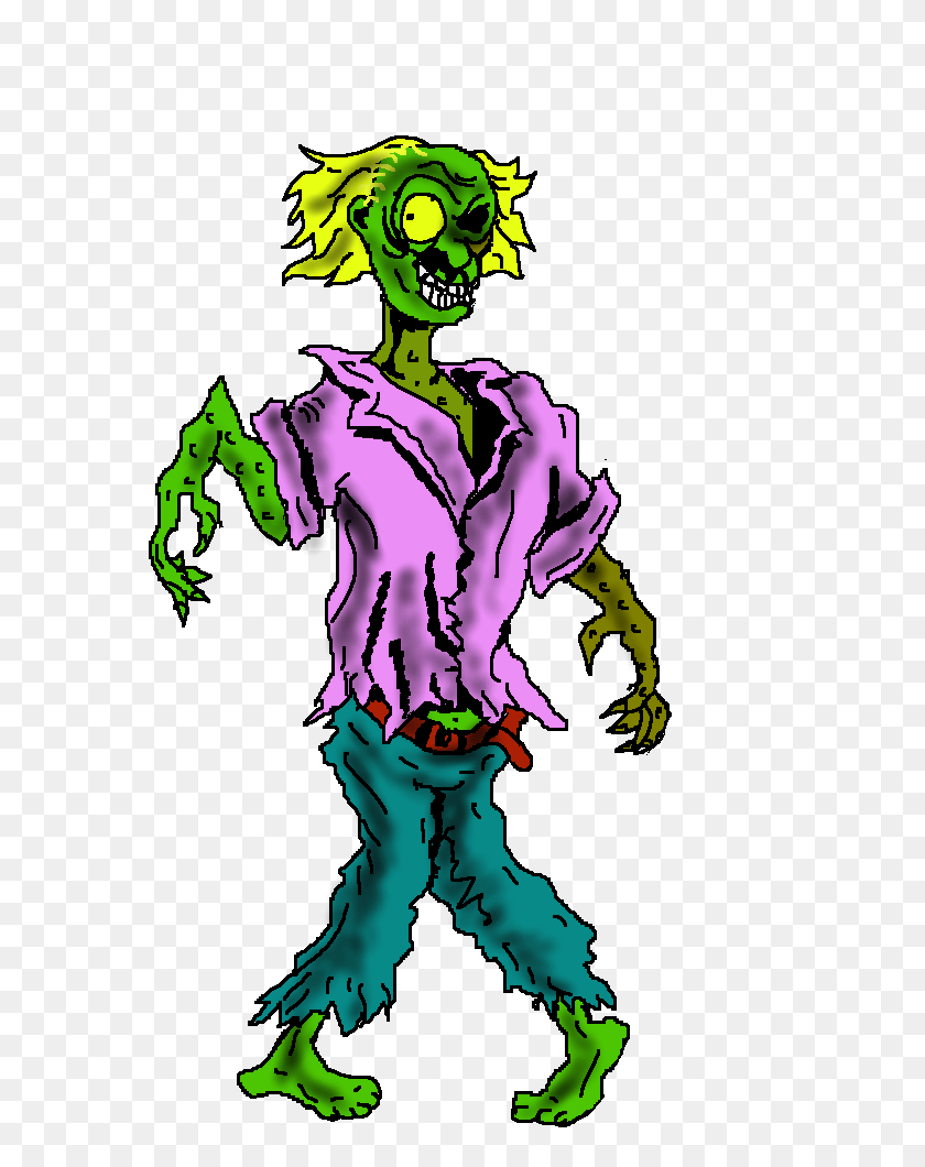 600x1000 Free Zombie Clipart - Paintball Clipart