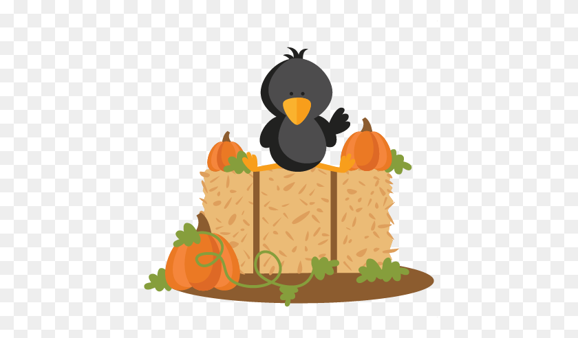 432x432 Freebie Of The Day! Crow On Hay Bale Modelsku - Hay Bale Clip Art