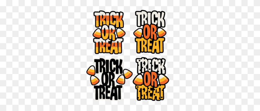 300x300 Freebie Of The Day! Trick Or Treat Title Set Modelsku - Trick Or Treat PNG