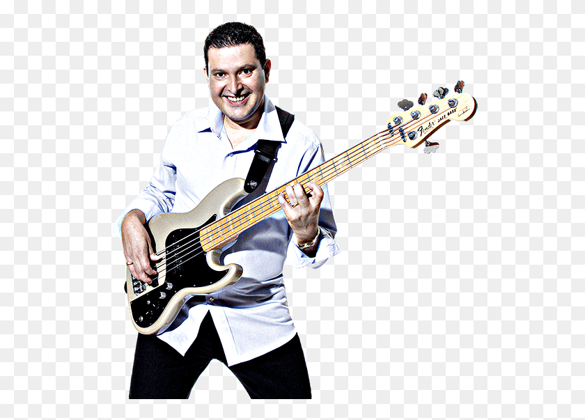 533x543 Freelance Bass Player In Melbourne Jeremy Labrooy - Bass Guitar PNG