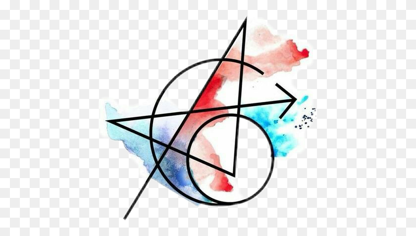 443x417 Freetoedit Avengers Infinitywar Tatoo Design Logo Marve - Sundial Clipart