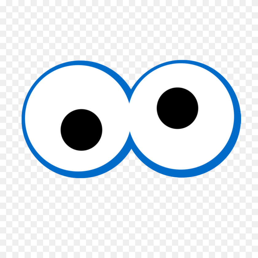 1024x1024 Freetoedit Cookie Monster Eyes Cute - Monster Eyes Clipart